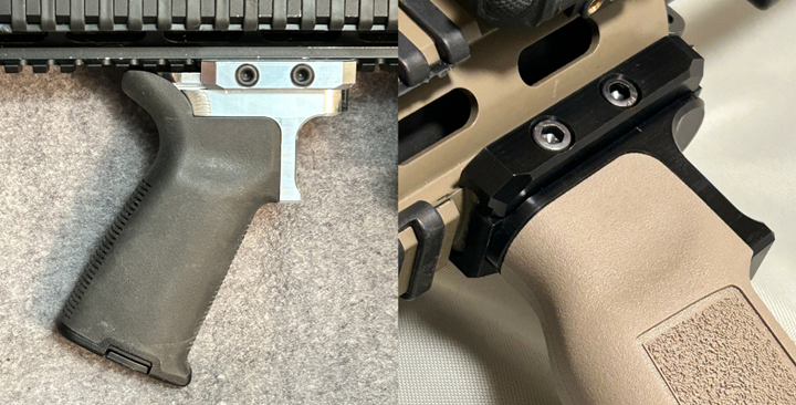 PICATINNY grip adapter